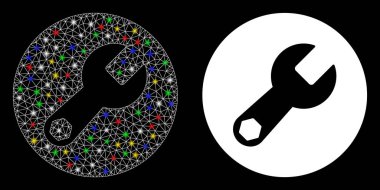 Fişek Kablosu Çerçeve Kırpma Simgesi Benekli Simgesi