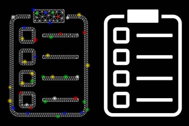 Fişek Ağı 2d İşaret Listesi Simgesi İşaret Lekeli Simgesi