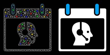 Fişek Kablosu İşaretleyici Takvim Günü Benekli Simgesi