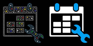 Fişek Kablosu Çerçevesi Zaman Çizelgesini Fişek Benekleri ile Yapılandır