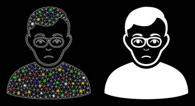 Fişek Kablosu Çerçevesi Downer Simgesi Fişek Benekli