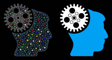 İşaret fişeği Benekli Ağ İskelesi Baş Şanzıman Simgesi