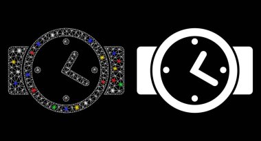 Flare Mesh Carcass Watches Icon with Flare Spots