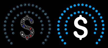 Finansal Küre Finansal Kalkan Simgesini Fişek Benekli Fişek Ağı ile Patlat