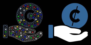 Fişek Ağı Ödeme El Simgesi ile Fişek Lekeleri