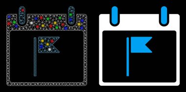 Fişek Ağı Ağı Takvim Günü Benekli Simgesi