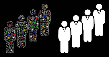 Fişek Lekeleri ile Izgara Kabartma Kuyruğu Simgesi Simgesi