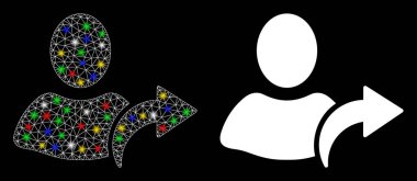 Fişek Kablosu Çerçevesi İşaret Lekeli Yeniden Yapılandırma Simgesi