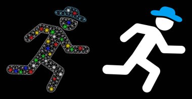 İşaret fişeği lekeli İşaret Kılavuzu Koşan Centilmen Simgesi