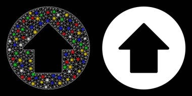 Ağ Ağı Ağı 'nı Işıklı Ok Simgesi ile Flare Et