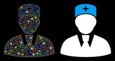 Fişek Lekeli Ağ Ağı Baş Hekimi Simgesi