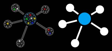Fişek Noktalı Ağ Bağlantıları Simgesini Patlat