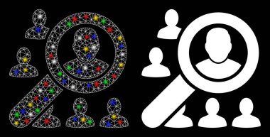 Ağ 2d Fişek Benekli Kullanıcı Simgesini Bul