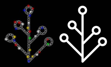 Fişek Lekeli Ağ Santrali Simgesini Patlat