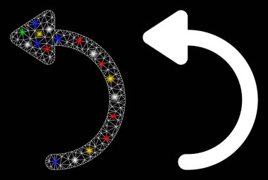 Flare Ağı Fişek Benekli Ccw Simgesini Döndür