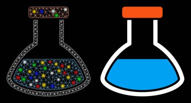 Fişek 2d Yuvarlak Şişeli Benekli Simge