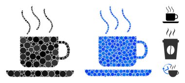 Çemberlerin Kahve Kırma Kompozisyon Simgesi