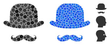 Centilmen Yüzü Çemberlerin Kompozisyon Simgesi