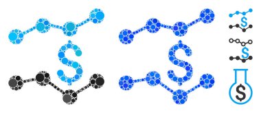 Mali Eğilimler Çemberlerin Bileşimi Simgesi