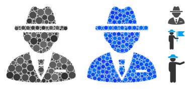 Çemberlerin Ajan Mozaik Simgesi