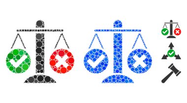 Doğruluk Kararı Çemberlerin Mozaik Simgesi