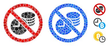 Yuvarlak Noktaların Kredi Saati Kompozisyon Simgesi Yok