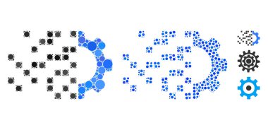 Çemberlerin Dişli Sentez Bileşimi Simgesi