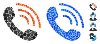 Çemberlerin Telefon Bileşimi Simgesi