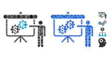 Uluslararası Bankacılık Projesi Çemberlerin Mozaik Simgesi