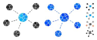 Küre Ögelerinin Bağlantılar Bileşimi Simgesi