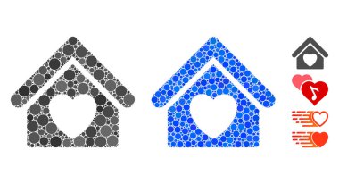 Hospice Composition Icon of Circles