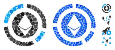 Ethereum Diagram Composition Icon of Circles