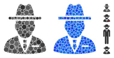 Çemberlerin Casus Mozaik Simgesi