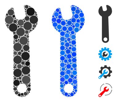 Çemberlerin Mozaik Simgesini Anahtarla