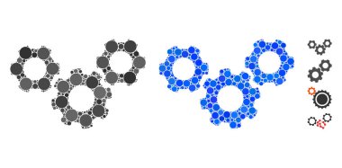 Sistem Vites Bileşimi Çember Noktalarının Simgesi