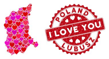 Sevimli Yürek Mozaik Lubusz Voyvoda Haritası