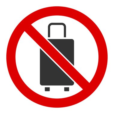 Düz Vektör Yük Yok Simgesi