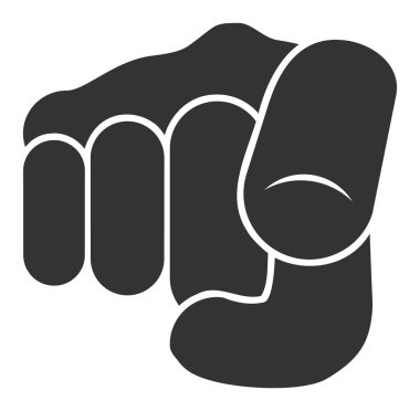 Sadece Düz Vektör Sen Simgesin