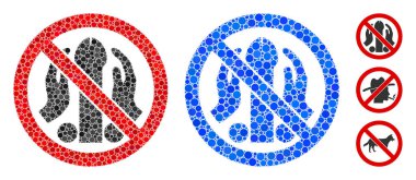 Mastürbasyon Değil Küresel Ögelerin Mozaik Simgesi