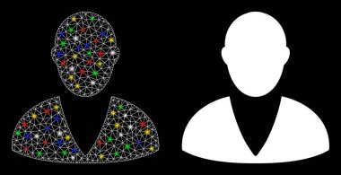 Fişek Lekeleri ile Izgara Kabartma İstemcisi Simgesi