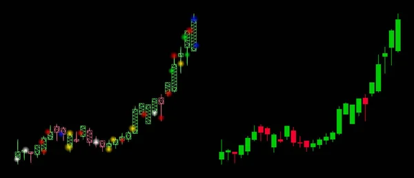 Икона ускорителя огня Flare Mesh 2D Chart Grow с вспышками — стоковый вектор