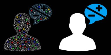 Fişek Kablosu Çerçevesi Kullanıcı Görüşü Simgesi Fişek Benekli