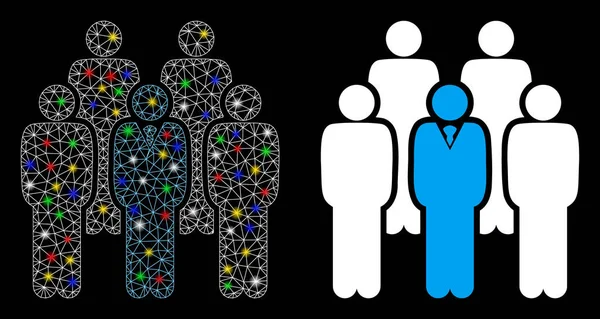 Parlak Ağ 2d Leke İşaretli Simge