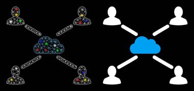 Parlayan Ağlar Bulutu İnsanları Simgeyi Flash Benekleriyle Bağlıyor