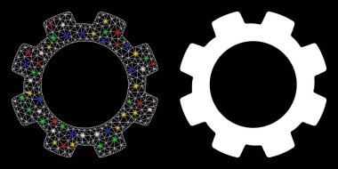 Fişek Benekli Ağ 2d Vites Simgesi