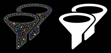 Işıldayan Izgara Gövde Filtreleri Parlak Benekli Simge Simgesi