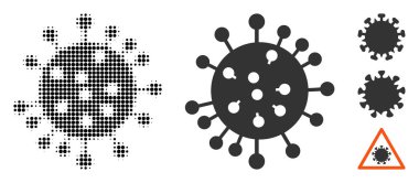 Sars Virüs YarıTonlama ve Katı Simge
