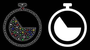 Fişek İşaretli Kabuk Saati Simgesi Benekli Simge