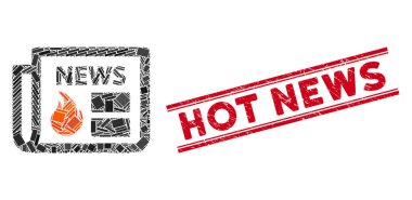 Sıcak Haber Mozaiği ve Sıcak Haber Damgası