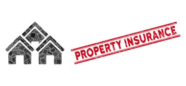 Şehir Binaları Mozaik ve Çizili Mülkiyet Sigortası Hatlarla Mühürlendi